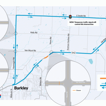 Detour in place for Mt. Baker Hwy Closure